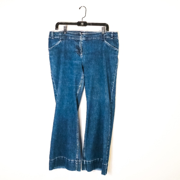 wide straight leg jeans